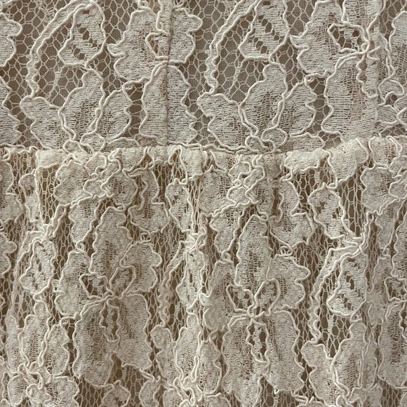ARITZIA BABATON Beige / Nude / Blush Lace Tobias Dress - Picture 3 of 6